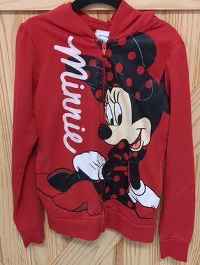 Disney Red Minnie Mouse Hoodie